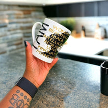 Load image into Gallery viewer, Empowering Woman Coffee Mug - Durable Vinyl Design, Gift for Any Occasion

