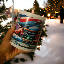 Load image into Gallery viewer, Shadow the Hedgehog Tumbler - Printed on Permanent Vinyl and Epoxy Resin Coated for Durability
