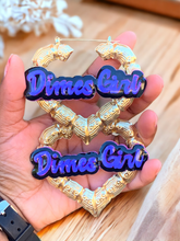 Load image into Gallery viewer, Custom Bamboo Name Earrings - LoverByNature
