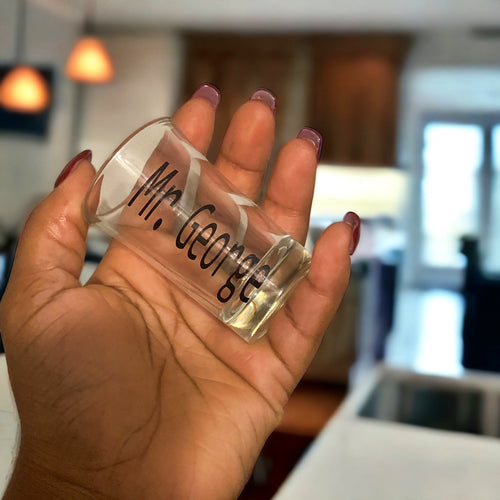 Personalized Custom Name Vinyl Shot Glasses: The Perfect Party Favor or Gift - LoverByNature